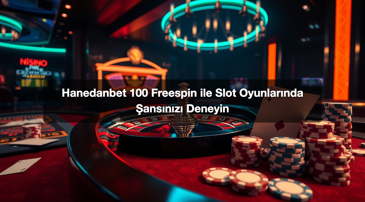Hanedanbet 100 Freespin ile Slot Oyunlarında Şansınızı Deneyin